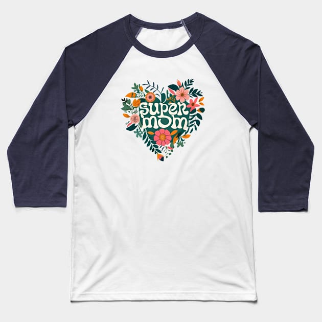 Supermom Baseball T-Shirt by Double You Store